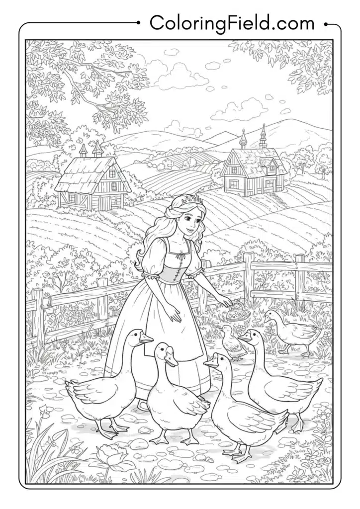 The Goose Girl Princess