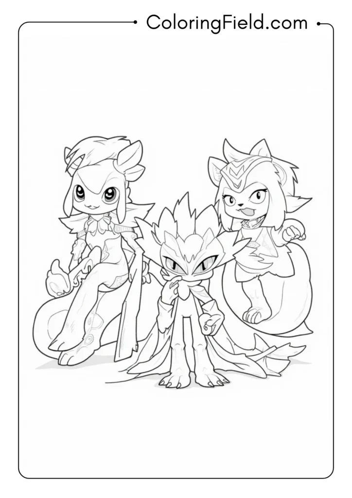The Sword Trio_ Cobalion, Terrakion, and Virizion