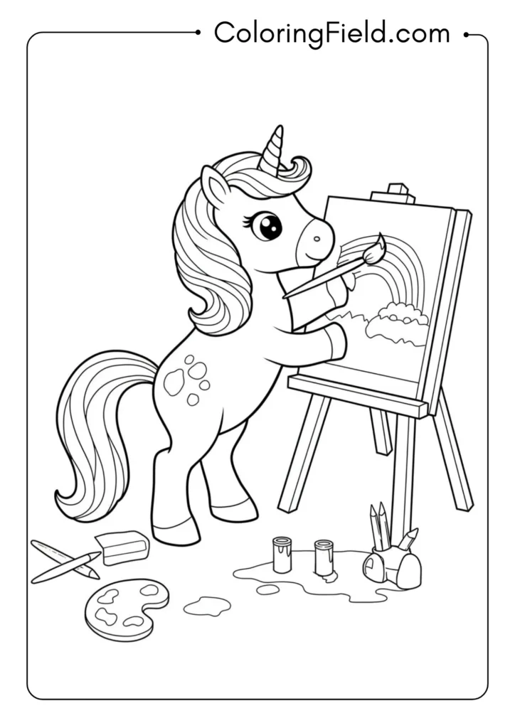 Unicorn Painting