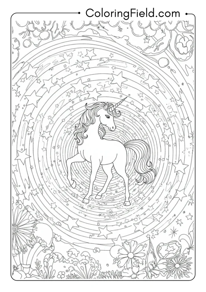 Unicorn Rainbow Portal