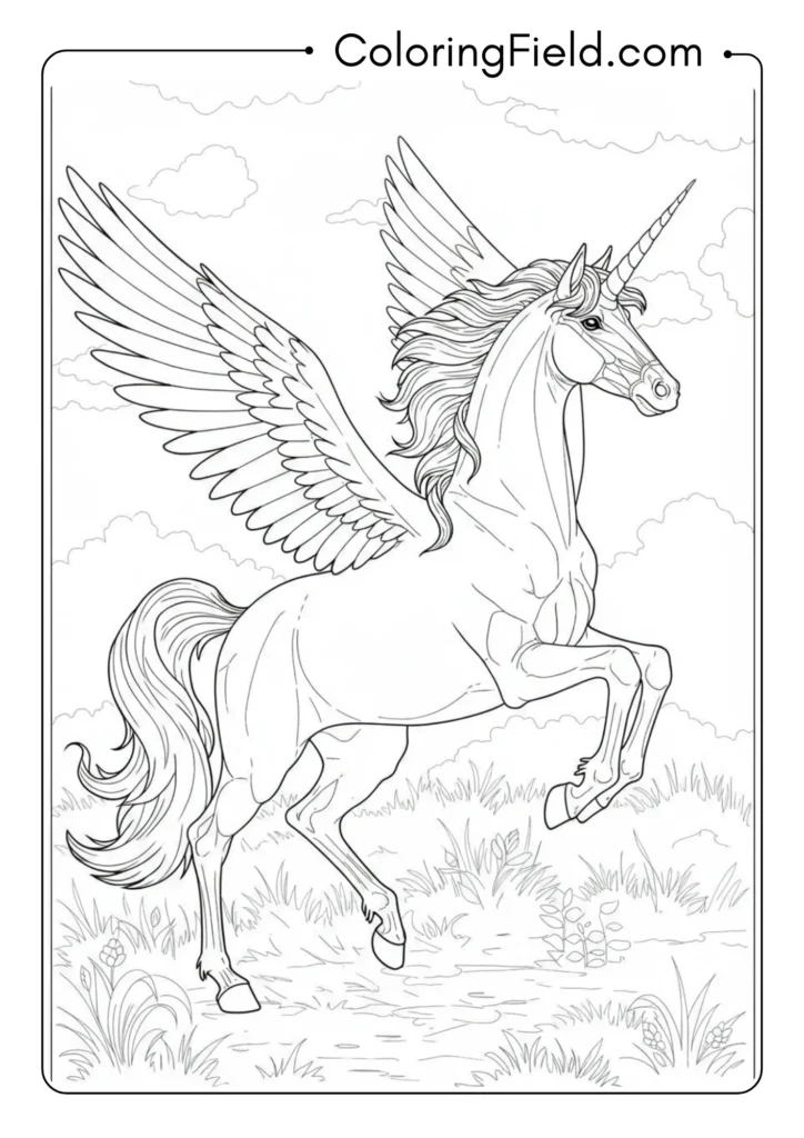 Unicorn in Full Gallop
