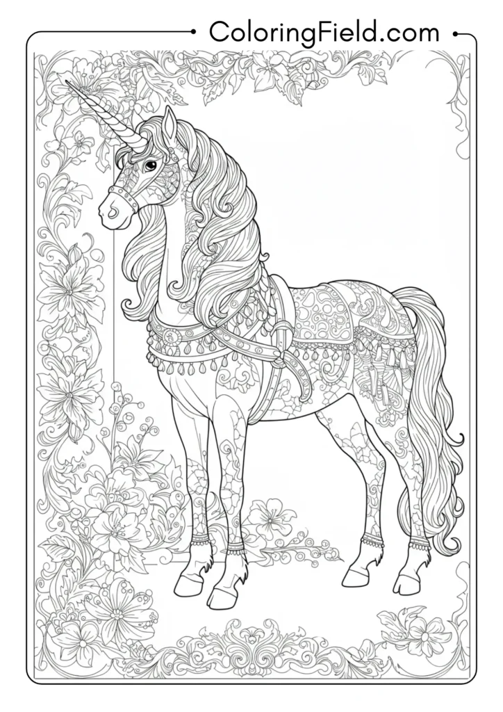 Victorian Ornamental Unicorn