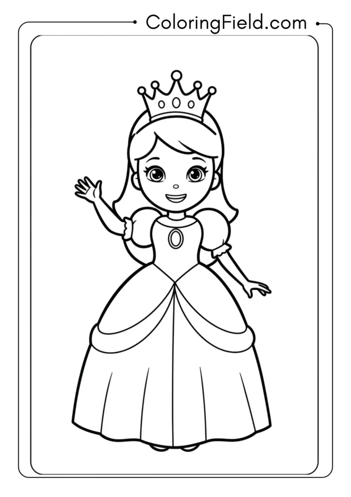 Waving Princess