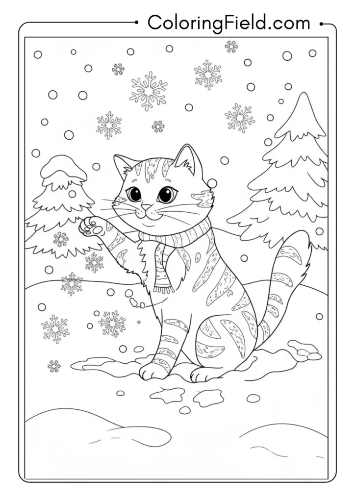 Winter Snow Cat