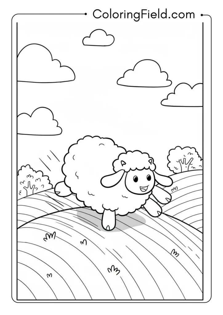 Wooloo rolling down a hill