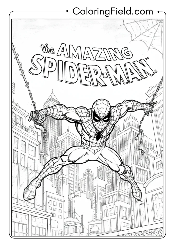 Silver Age-inspired Spider-Man comic cover