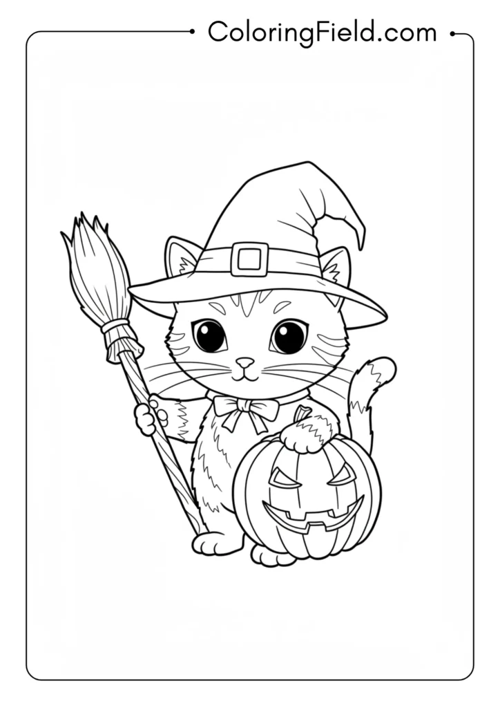halloween kitten