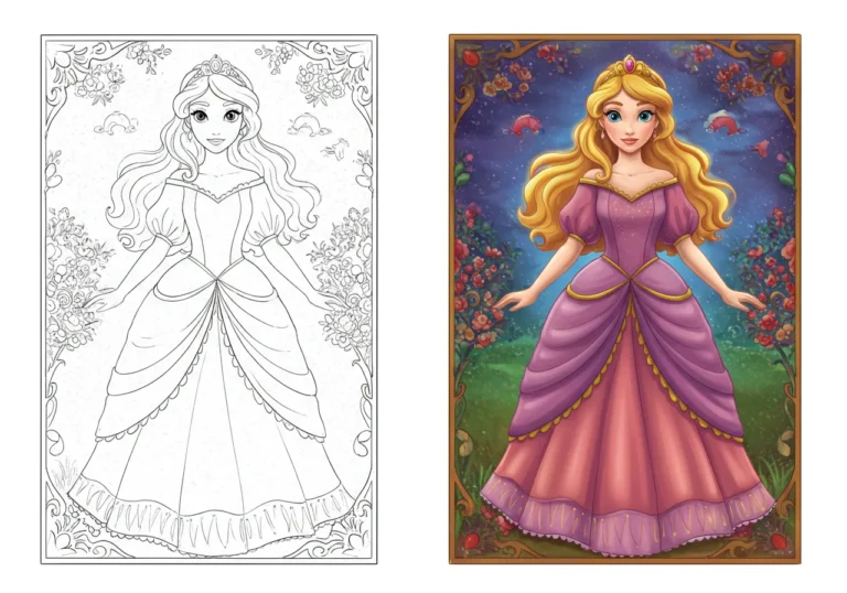 Princess Coloring Pages
