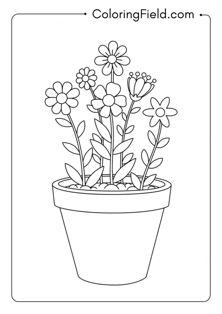 Big Flower Pot