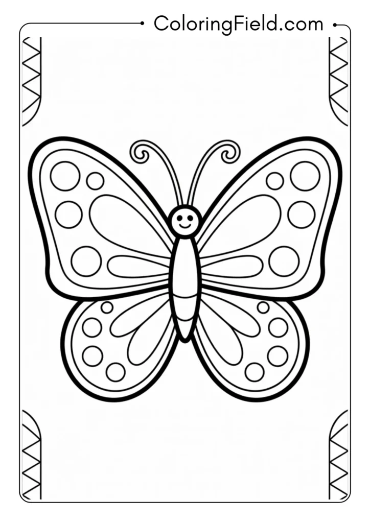 Butterfly with Dots