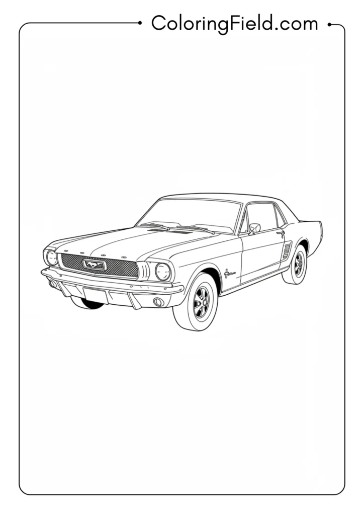 Classic Mustang Cutaway