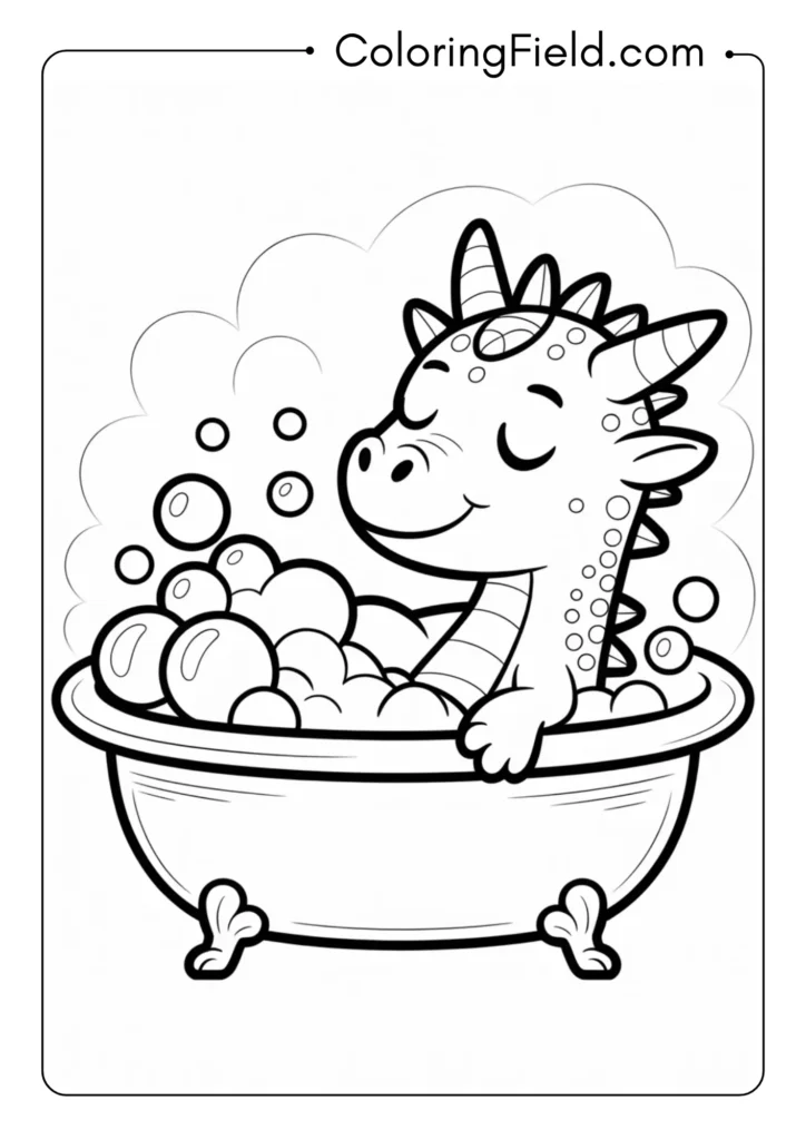 Dragon in Bathtub