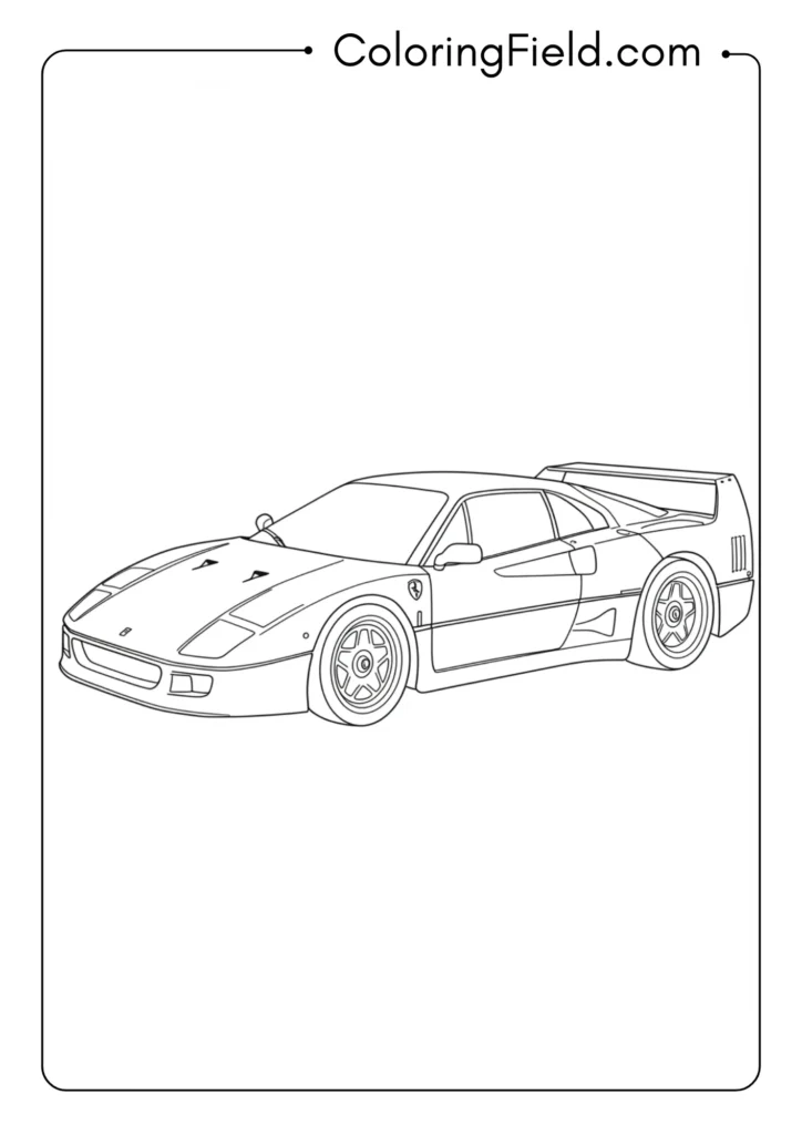Ferrari F40 Classic Profile