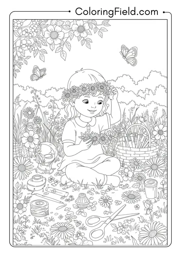 Flower Crown Making
