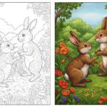 Spring Coloring Pages
