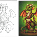 Dragon Coloring Pages