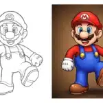 Mario Coloring Pages