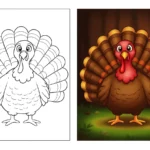 Turkey Coloring Pages