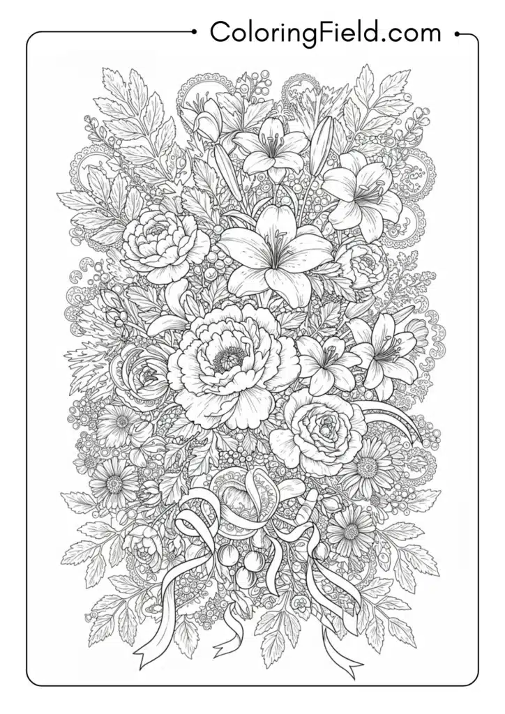 Intricate Flower Bouquet