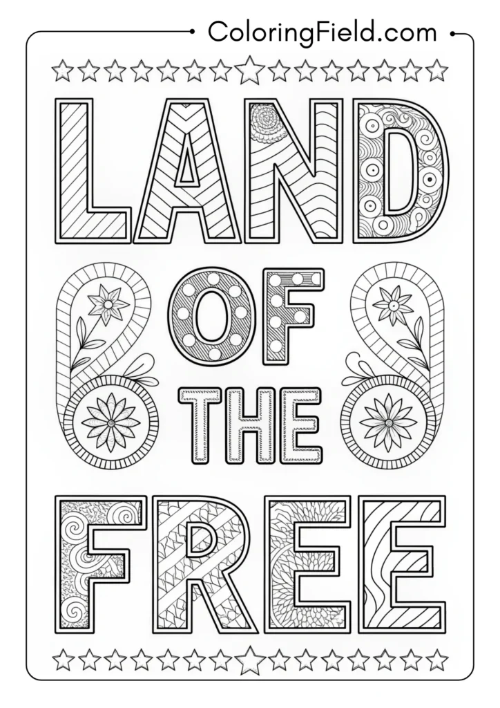Land of the Free_ Typography