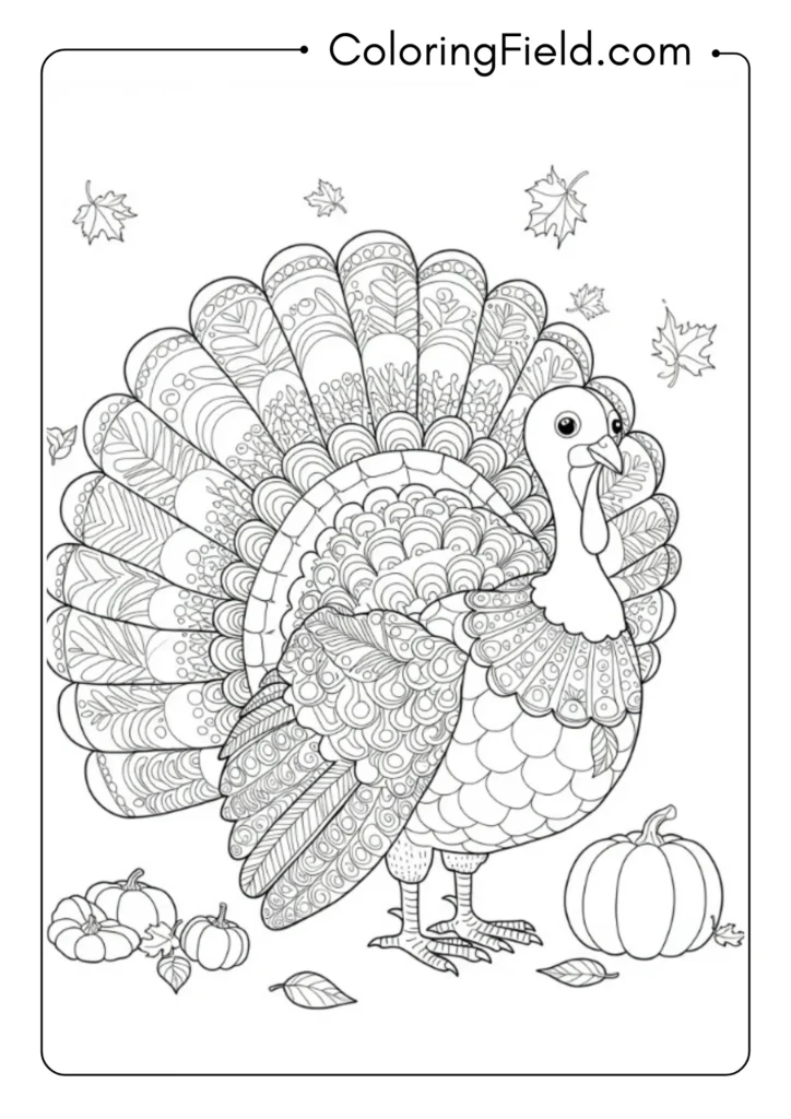 Leaf Pattern Turkey