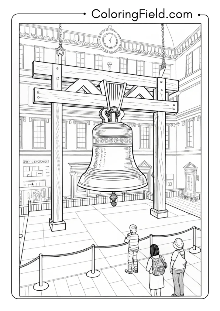 Liberty Bell in Setting