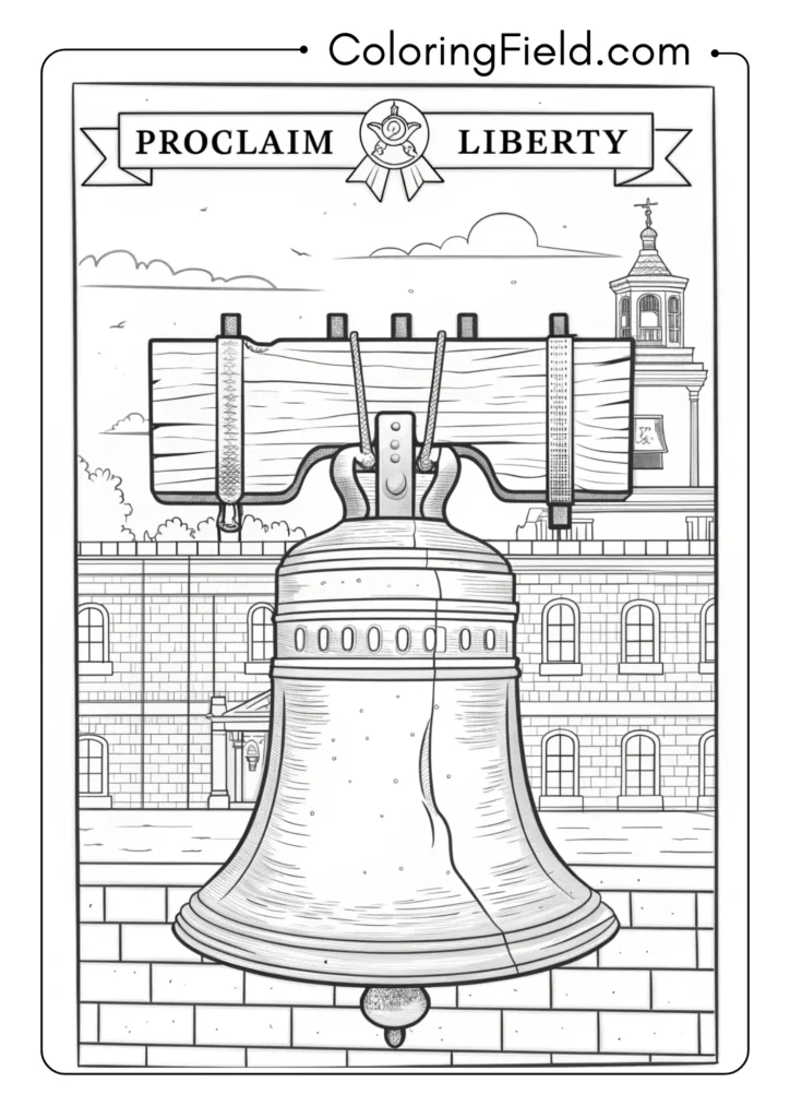 Liberty Bell with Crack