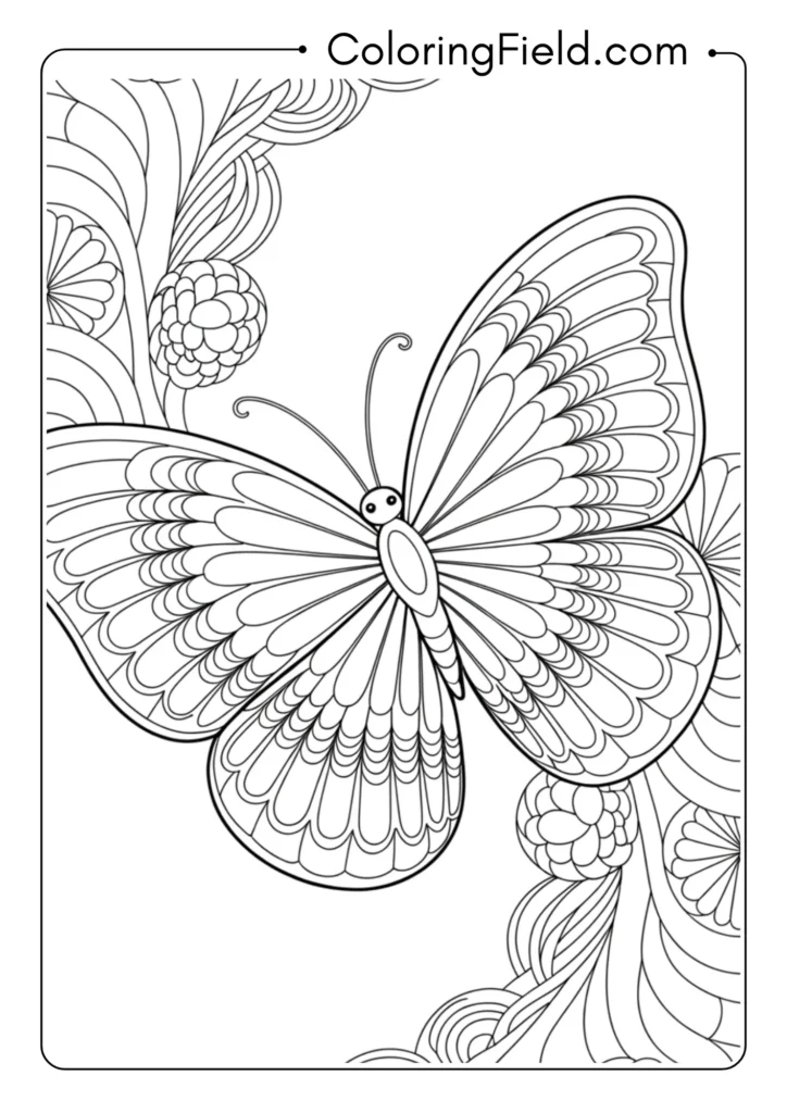 Mandala Wing Butterfly