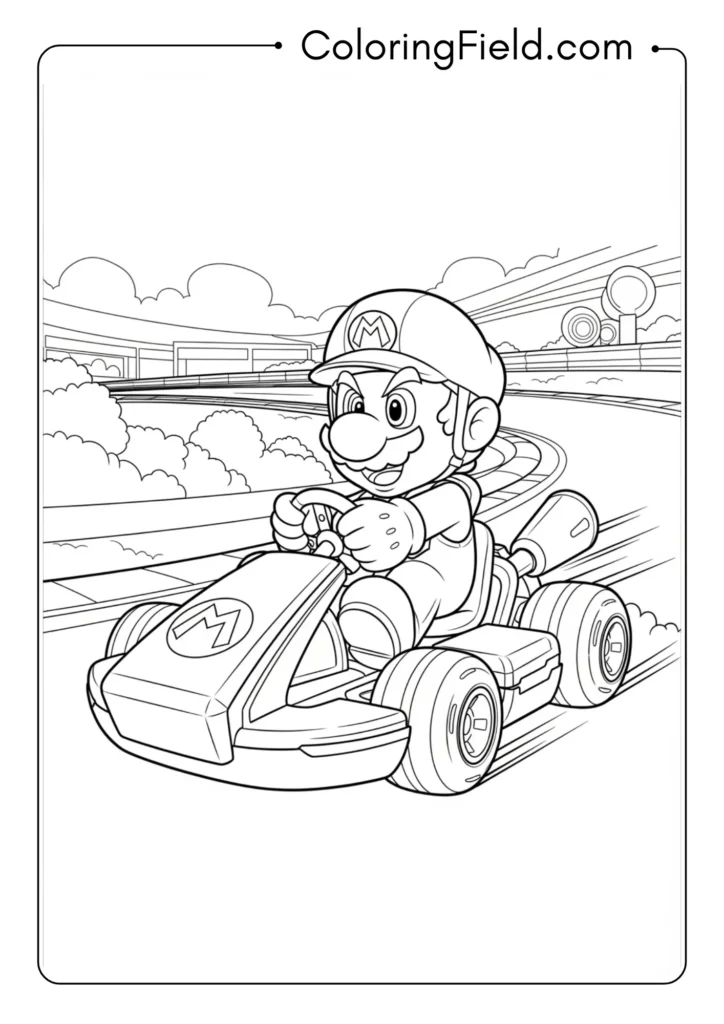 Mario in Kart