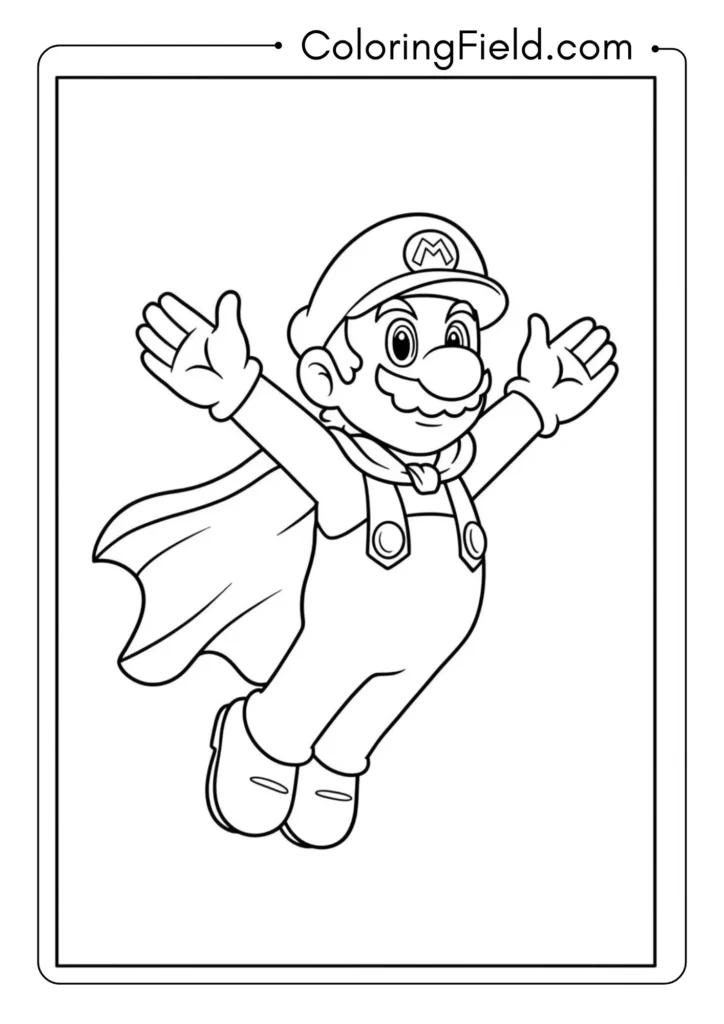 Mario with Cape Feather