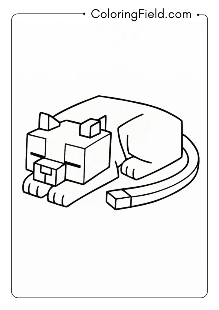 Minecraft Cat