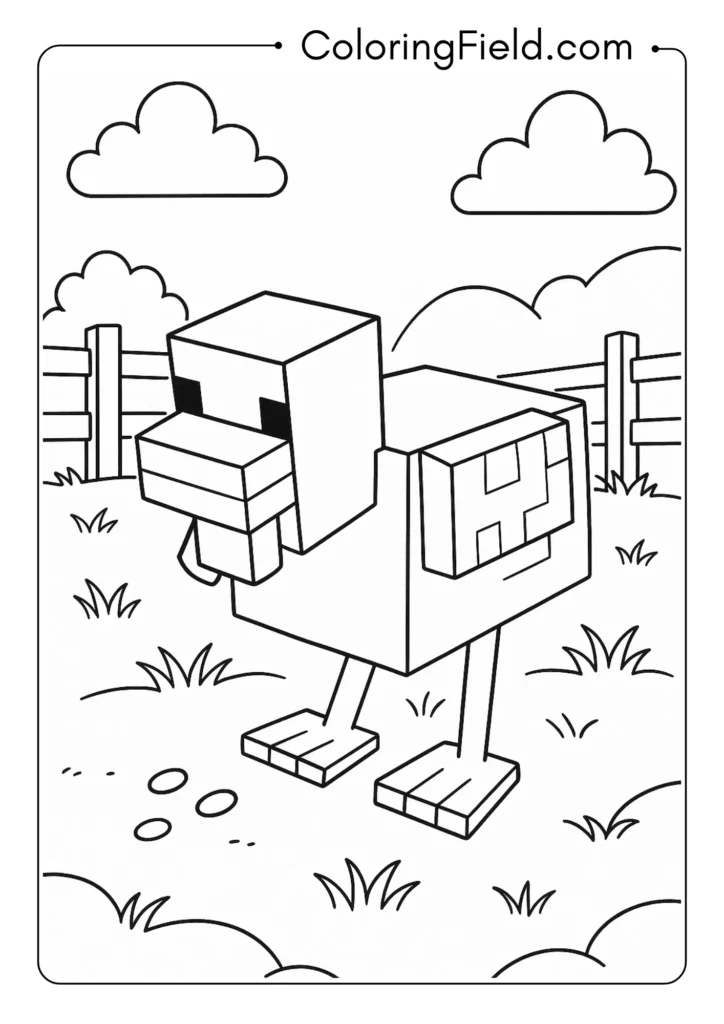 Minecraft Chicken