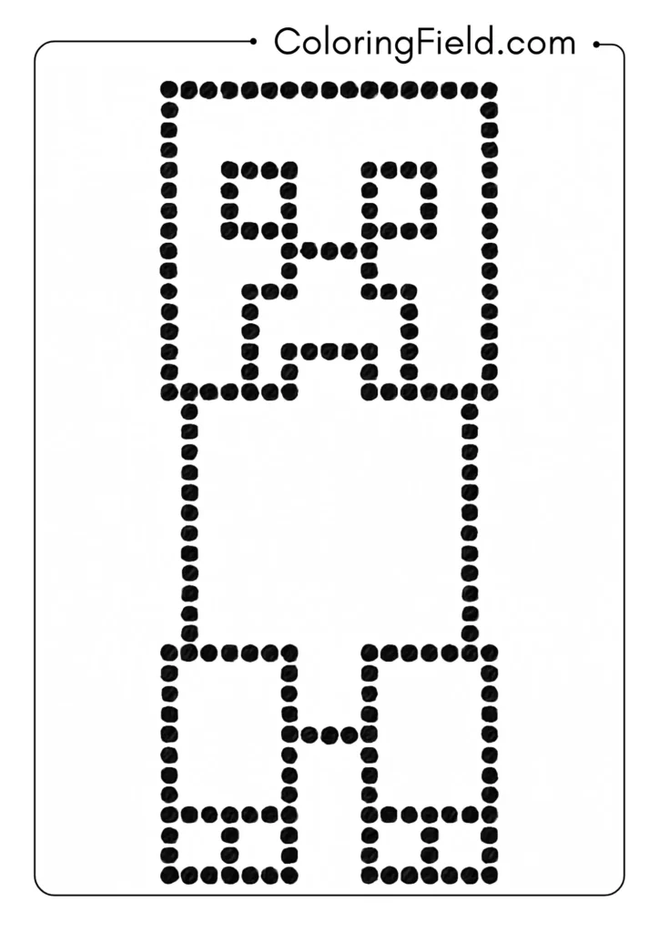 Minecraft Creeper Shape