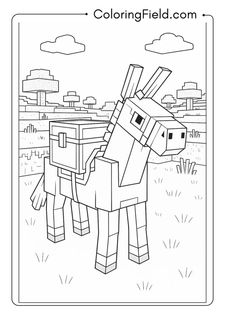Minecraft Donkey