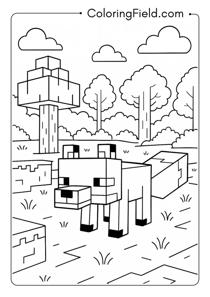 Minecraft Fox