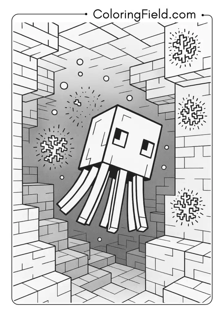 Minecraft Glow Squid