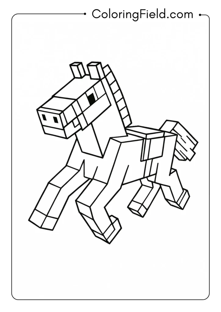 Minecraft Horse