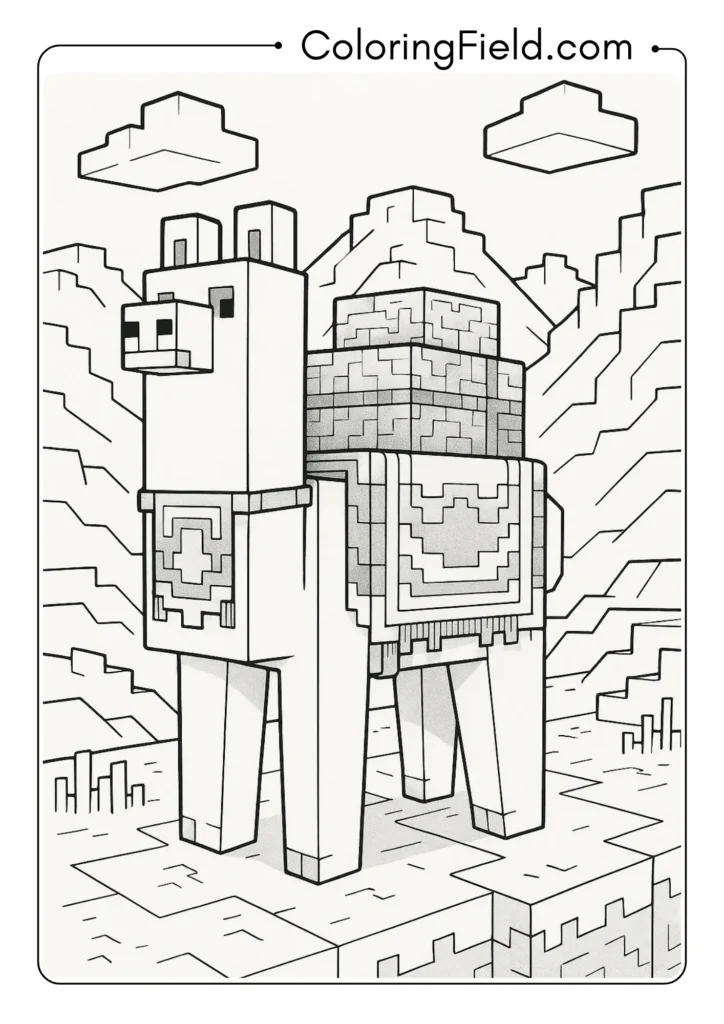 Minecraft Llama