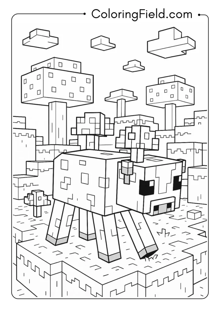 Minecraft Mooshroom