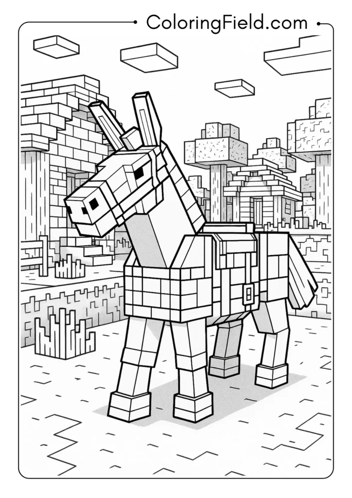 Minecraft Mule