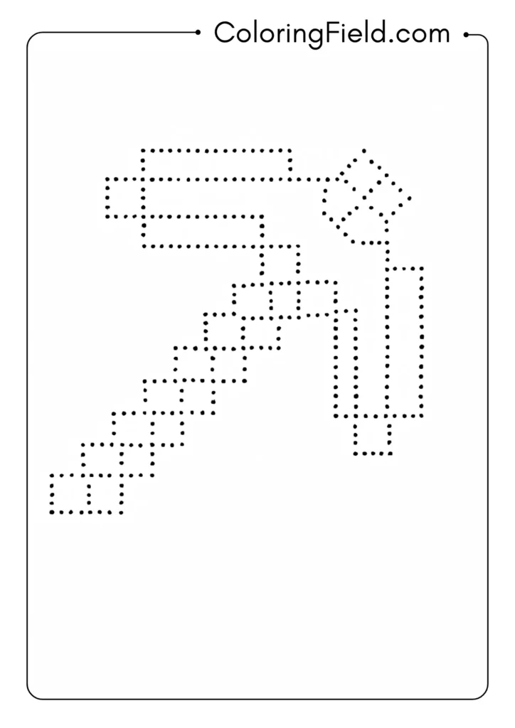 Minecraft Pickaxe Tool