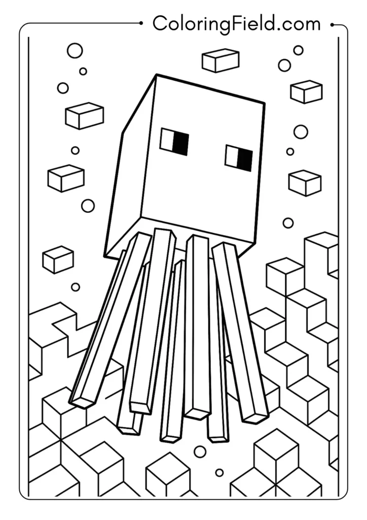 Minecraft Squid