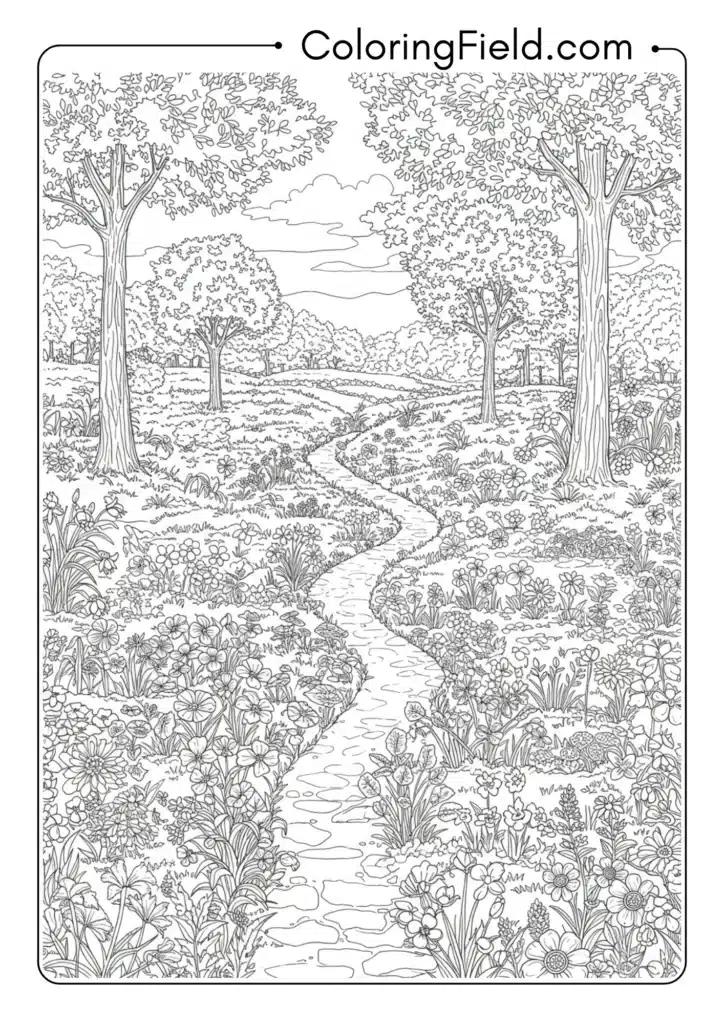 Mystery Spring Garden
