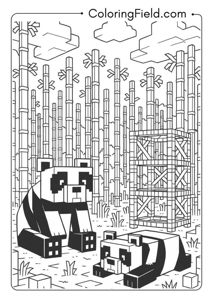 Official Minecraft Bamboo Jungle