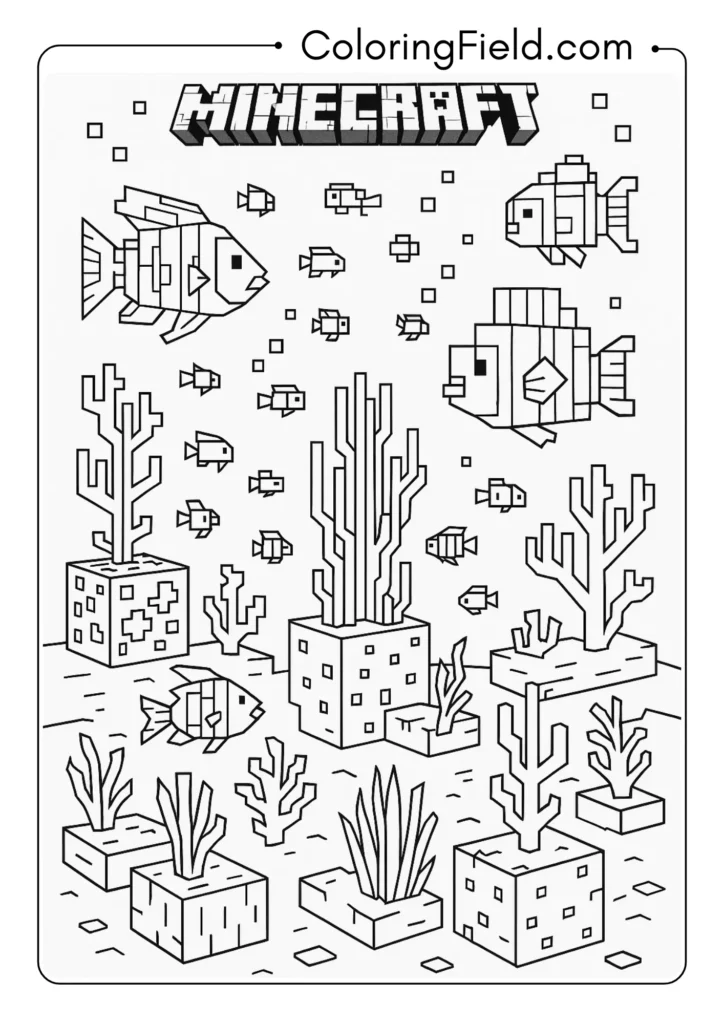 Official Minecraft Coral Reef
