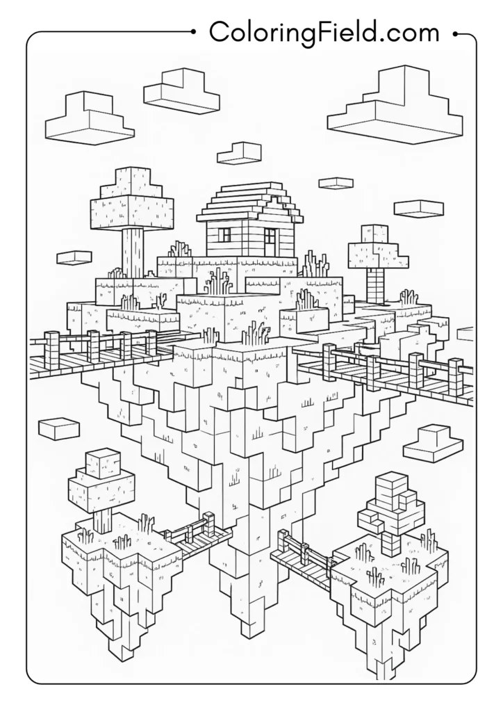 Official Minecraft Sky Island