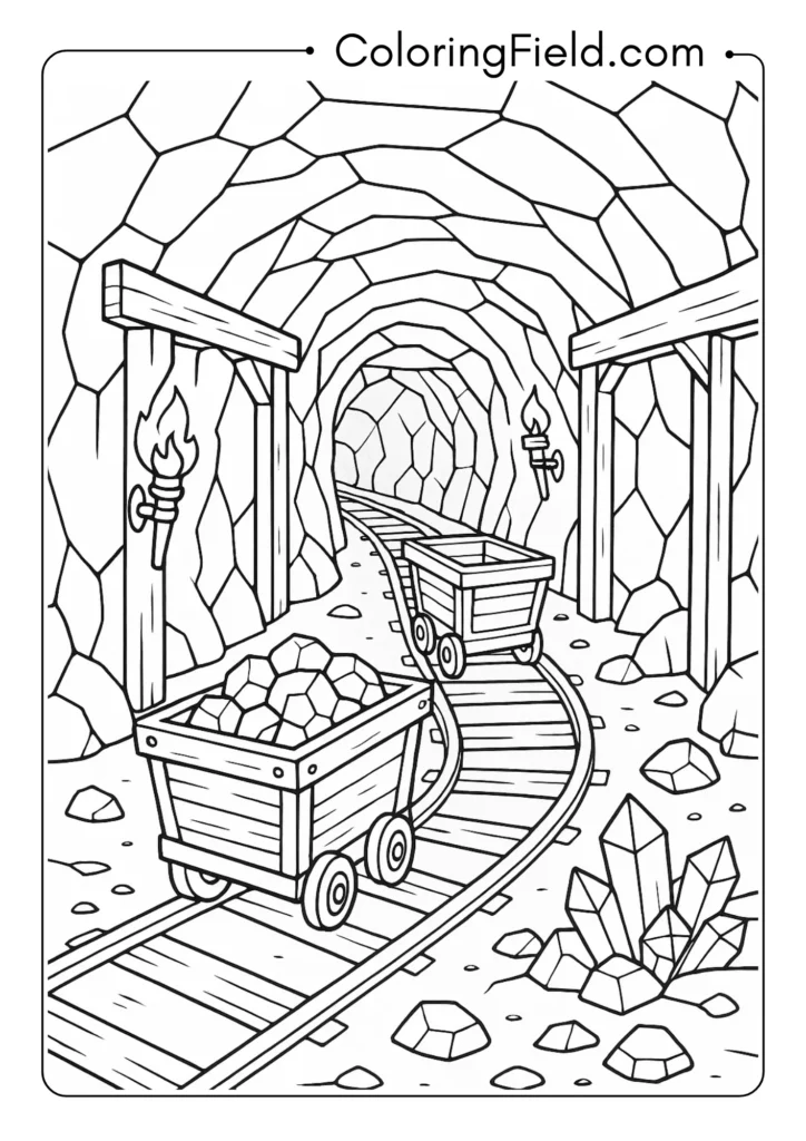 Official Minecraft Underground Mine