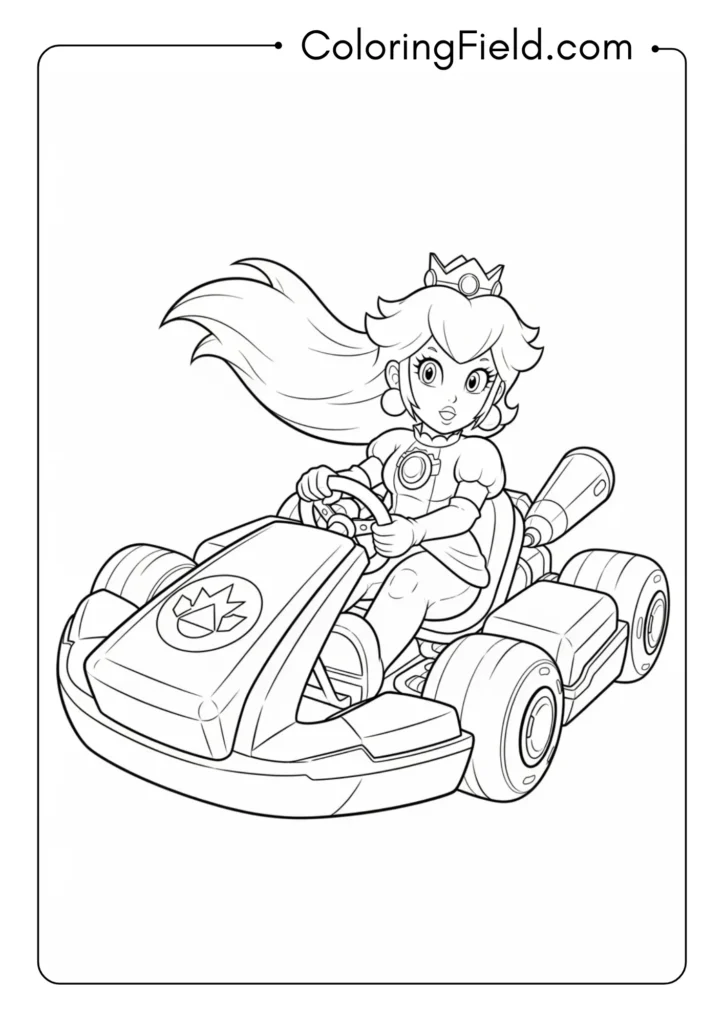 Princess Peach Racing