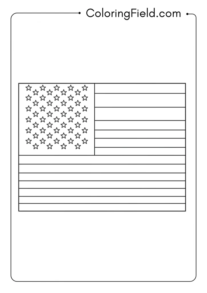 Simple Flag Rectangle