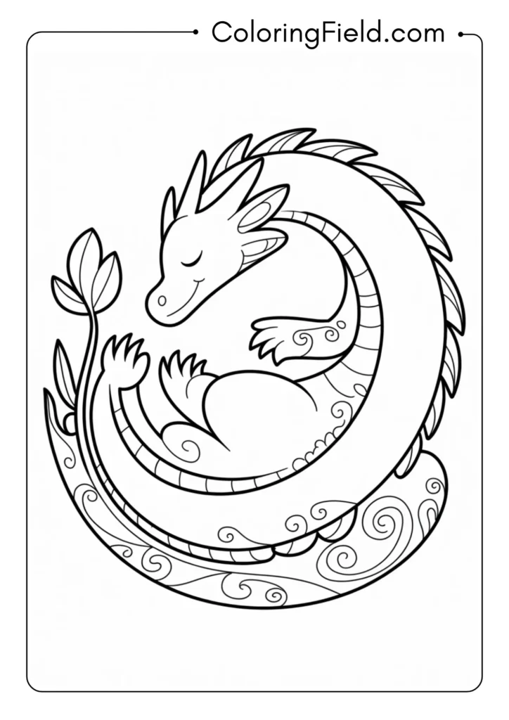 Sleepy Dragon Circle